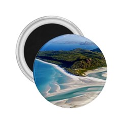 Whitehaven Beach 1 2 25  Magnets by trendistuff