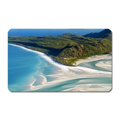 Whitehaven Beach 1 Magnet (rectangular) by trendistuff