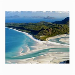 Whitehaven Beach 1 Small Glasses Cloth by trendistuff