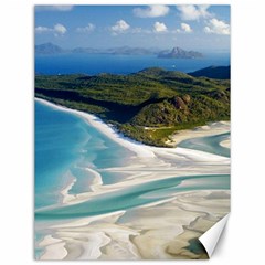 Whitehaven Beach 1 Canvas 12  X 16  