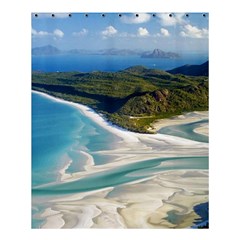 Whitehaven Beach 1 Shower Curtain 60  X 72  (medium)  by trendistuff