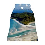 WHITEHAVEN BEACH 1 Ornament (Bell)  Front