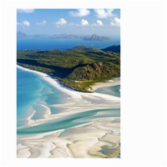 Whitehaven Beach 1 Small Garden Flag (two Sides) by trendistuff