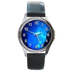 Underwater Trench Round Metal Watches