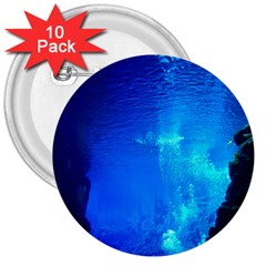 Underwater Trench 3  Buttons (10 Pack) 