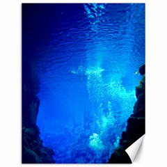 Underwater Trench Canvas 12  X 16  