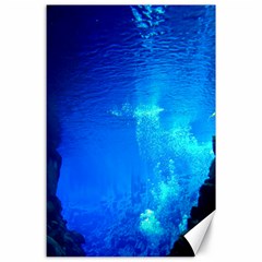 Underwater Trench Canvas 24  X 36 