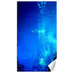 Underwater Trench Canvas 40  X 72  