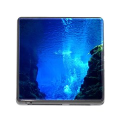 Underwater Trench Memory Card Reader (square) by trendistuff