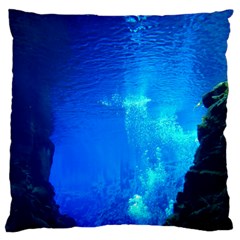 Underwater Trench Large Cushion Cases (two Sides)  by trendistuff