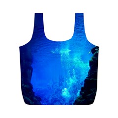 Underwater Trench Full Print Recycle Bags (m) 