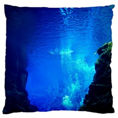 Underwater Trench Standard Flano Cushion Cases (two Sides)  by trendistuff