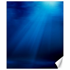 Underwater Sunlight Canvas 8  X 10 