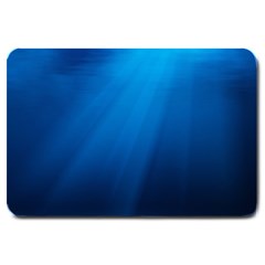 Underwater Sunlight Large Doormat 