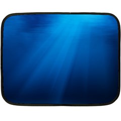 Underwater Sunlight Double Sided Fleece Blanket (mini) 