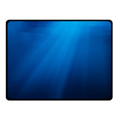 Underwater Sunlight Fleece Blanket (small)