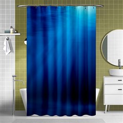 Underwater Sunlight Shower Curtain 48  X 72  (small)  by trendistuff