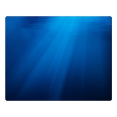 Underwater Sunlight Double Sided Flano Blanket (large) 