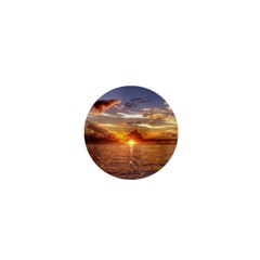 Tahitian Sunset 1  Mini Magnets by trendistuff