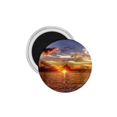 Tahitian Sunset 1 75  Magnets by trendistuff