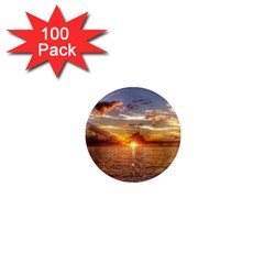 Tahitian Sunset 1  Mini Magnets (100 Pack)  by trendistuff