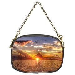 Tahitian Sunset Chain Purses (one Side)  by trendistuff