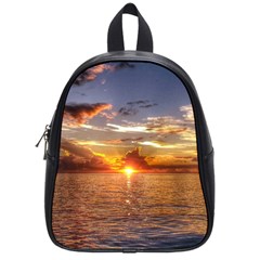 Tahitian Sunset School Bags (small)  by trendistuff