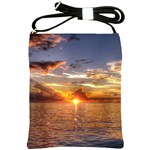 TAHITIAN SUNSET Shoulder Sling Bags Front