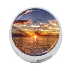 Tahitian Sunset 4-port Usb Hub (two Sides)  by trendistuff