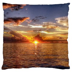 Tahitian Sunset Large Cushion Cases (one Side) 