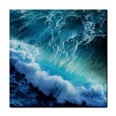 Storm Waves Tile Coasters