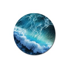 Storm Waves Magnet 3  (round)