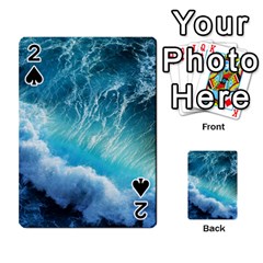 Storm Waves Playing Cards 54 Designs  by trendistuff