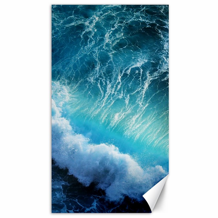 STORM WAVES Canvas 40  x 72  