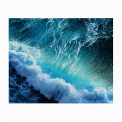 Storm Waves Small Glasses Cloth (2-side)