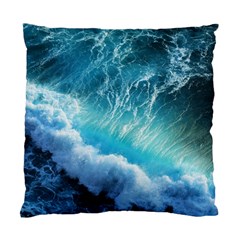 Storm Waves Standard Cushion Case (one Side) 