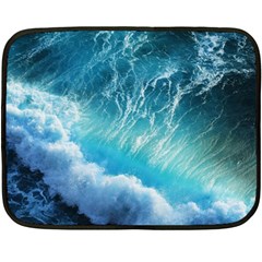 Storm Waves Double Sided Fleece Blanket (mini) 