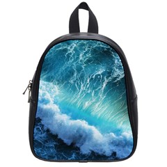 Storm Waves School Bags (small)  by trendistuff