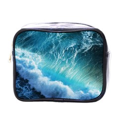 Storm Waves Mini Toiletries Bags by trendistuff