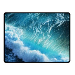 Storm Waves Fleece Blanket (small)