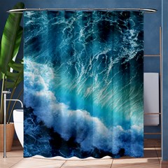 Storm Waves Shower Curtain 60  X 72  (medium) 