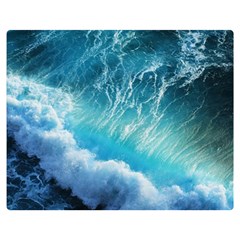 Storm Waves Double Sided Flano Blanket (medium) 