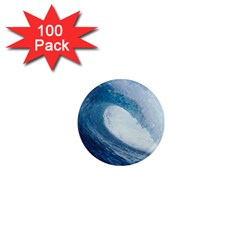 Ocean Wave 2 1  Mini Magnets (100 Pack) 