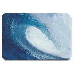 Ocean Wave 2 Large Doormat  by trendistuff