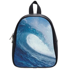 Ocean Wave 2 School Bags (small)  by trendistuff