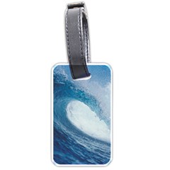 Ocean Wave 2 Luggage Tags (one Side) 