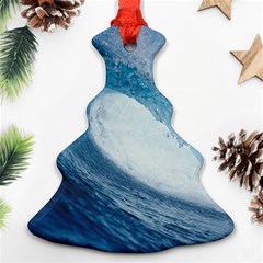 Ocean Wave 2 Christmas Tree Ornament (2 Sides)