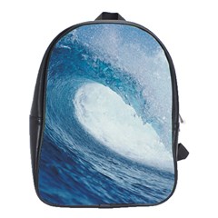 Ocean Wave 2 School Bags (xl)  by trendistuff