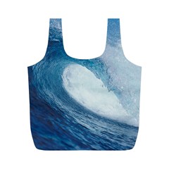 Ocean Wave 2 Full Print Recycle Bags (m) 