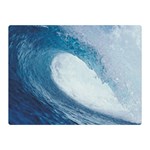 OCEAN WAVE 2 Double Sided Flano Blanket (Mini)  35 x27  Blanket Front